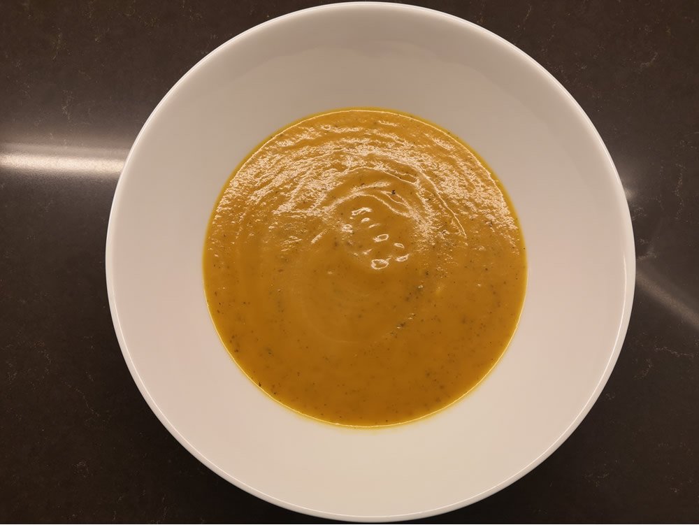 Kürbis-Zucchini Suppe